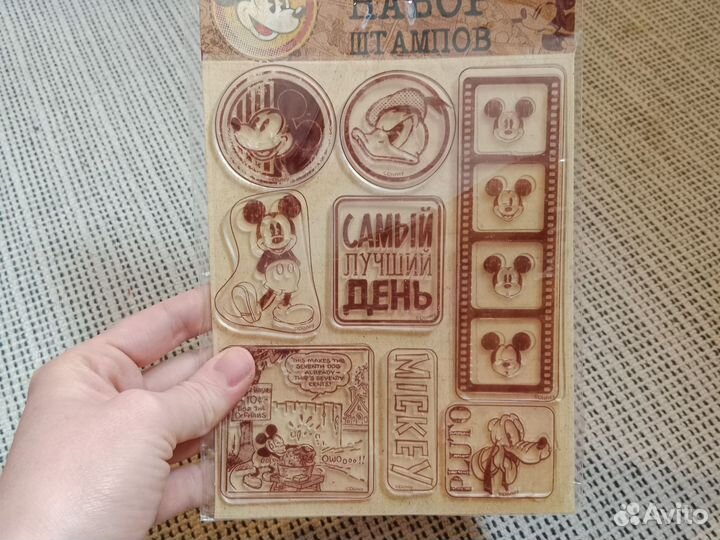 Штампы набор для скрапбукинга