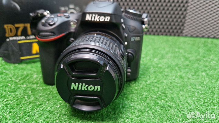 Зеркальный фотоаппарат Nikon D7100 Kit как новый