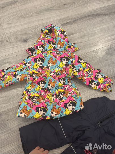 Костюм зимний для девочки 98