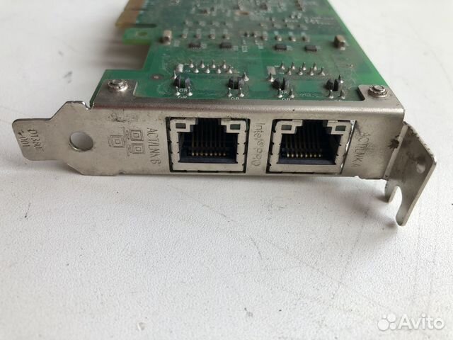Серверная сетевая карта Intel низкопрофильная купить в Москве с ...