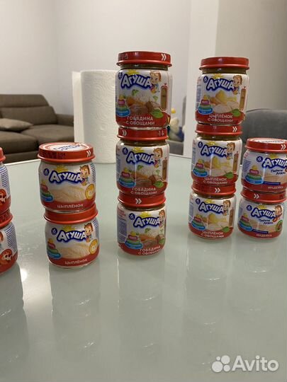 Детское пюре агуша