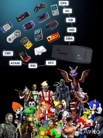 Приставка Game Stick 4K, 64гб