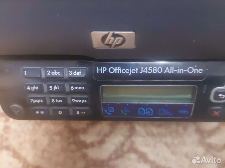 Принтер hp officejet j4580 сканер, факс