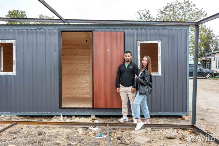 Бытовка металлическая вагончик