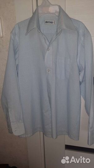 Рубашка на мальчика рост 122-128