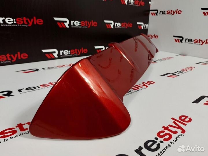 Спойлер Nissan Note 12 Красный N1529