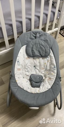 Детские качели / шезлонг babyton relax 2B1