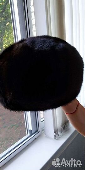 Берет женский норковый