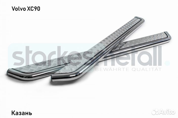 Пороги подножки Volvo XC90 TOR