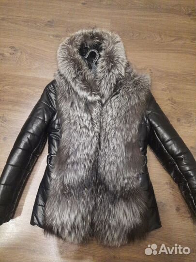 Куртка зимняя женская 42 44 размер бу