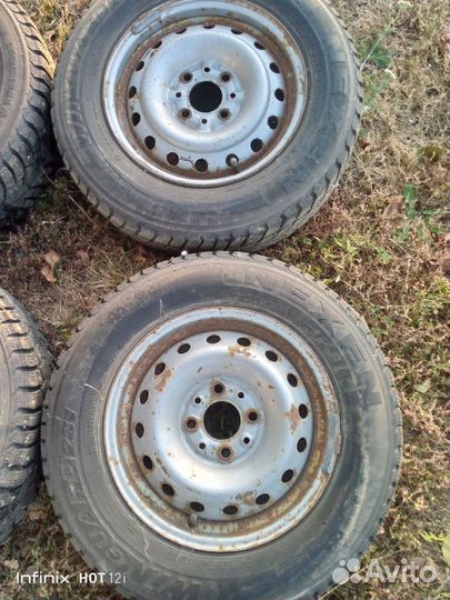 Зимняя резина r 13 на ваз бу комплект