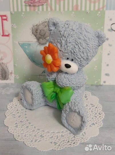 Мыло ручной работы тыква и мишка тедди