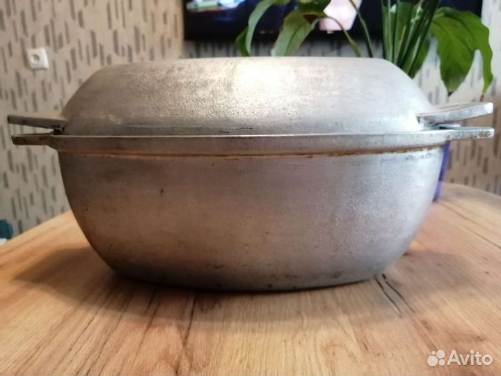 Гусятница чугунная СССР