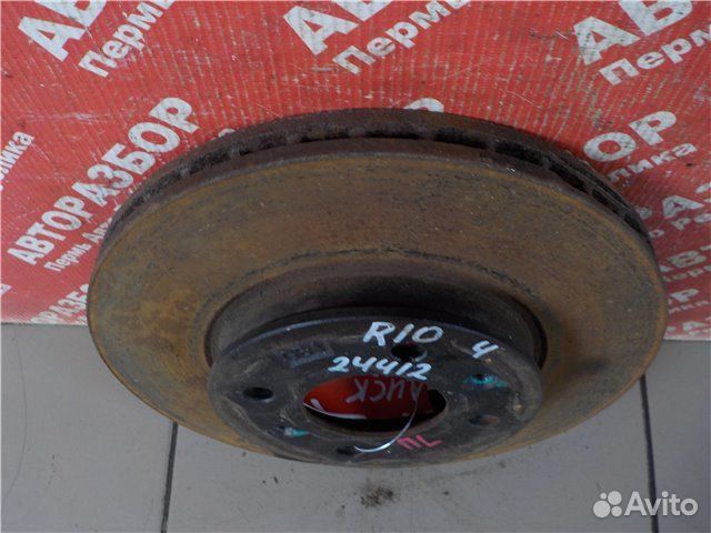 Тормозной диск передний левый Kia Rio 4 S4 G4FG