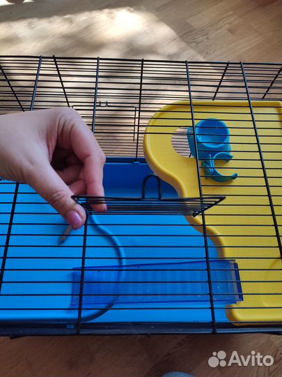 Клетка для крыс/хомяков/дегудвухэтажная