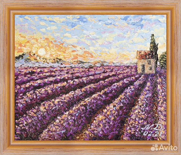 Картина маслом Прованс 