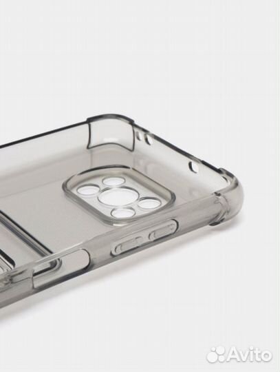 Чехол для poco x3 PRO,NFC с карманом для карт