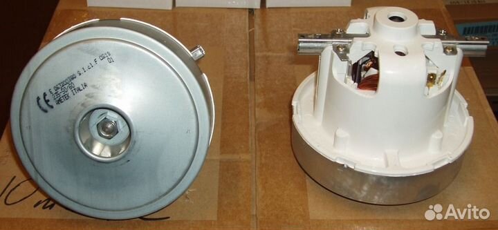 Мотор пылесоса 1400w, Italy Ametek E063200380, (за