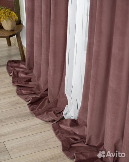 Шторы бархат беллиссимо каньон новые пошив