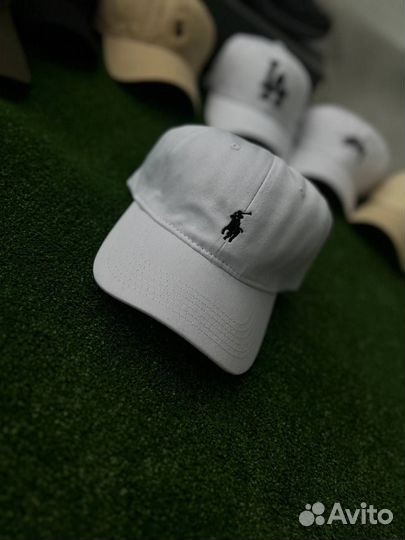 Бейсболка polo ralph Lauren белая