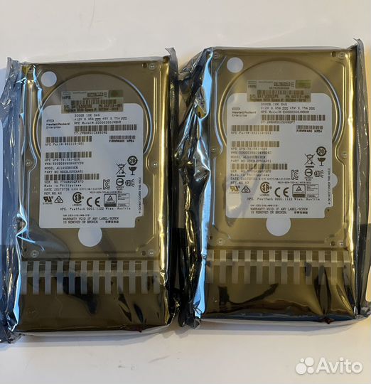 Жёсткий диск HP 300GB 10K SAS 6G 2.5”