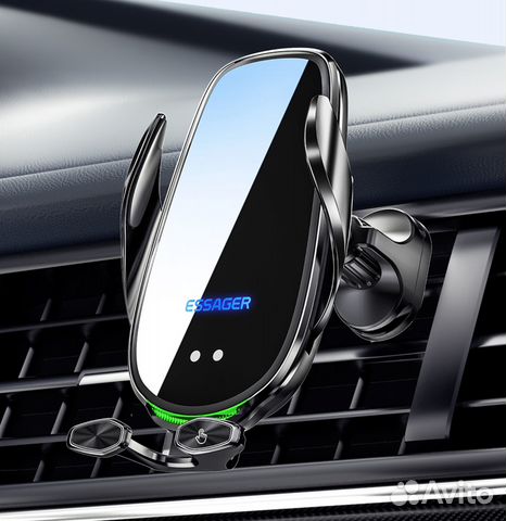 Автомобильная беспроводная зарядка держатель