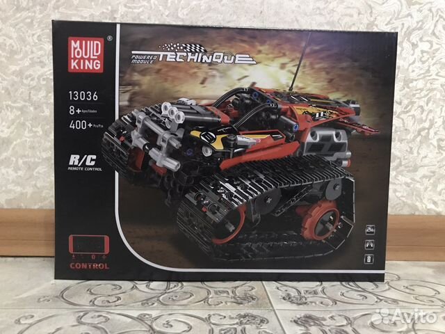 Конструктор скоростной вездеход на р/у 13036