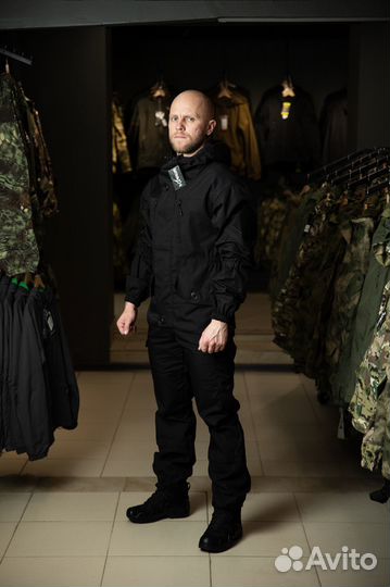 Костюм Горка 5, рип-стоп, чёрный