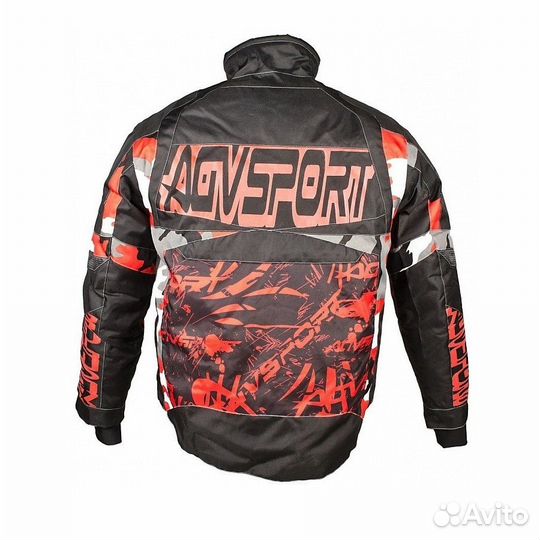 Куртка снегоходная AGV Taiga red