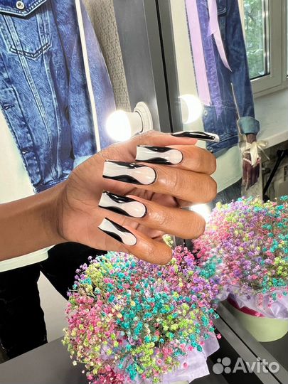 Наращивание ногтей,Маникюр,Педикюр