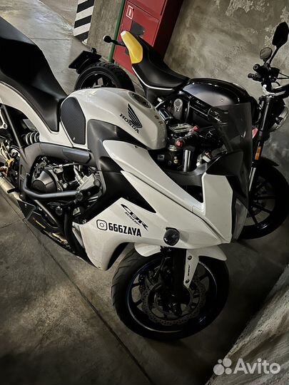 Honda cbr650f с ABS, Akropovic