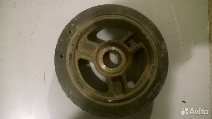 Крышка механизма грм. Шкив к/вала. Мазда6 GH