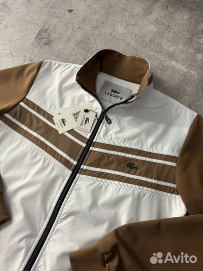 Спортивный костюм Lacoste белый LUX