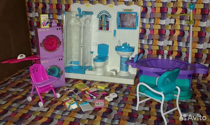 Набор мебели для кукол барби