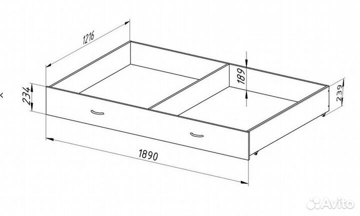 Кровать двухъярусная «Гранада 1пя»