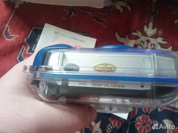 Подводный фотоаппарат rekam с очками,новый,коробка