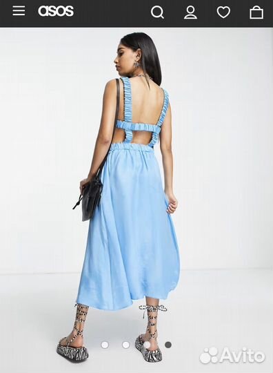 Сарафан платье Topshop S M