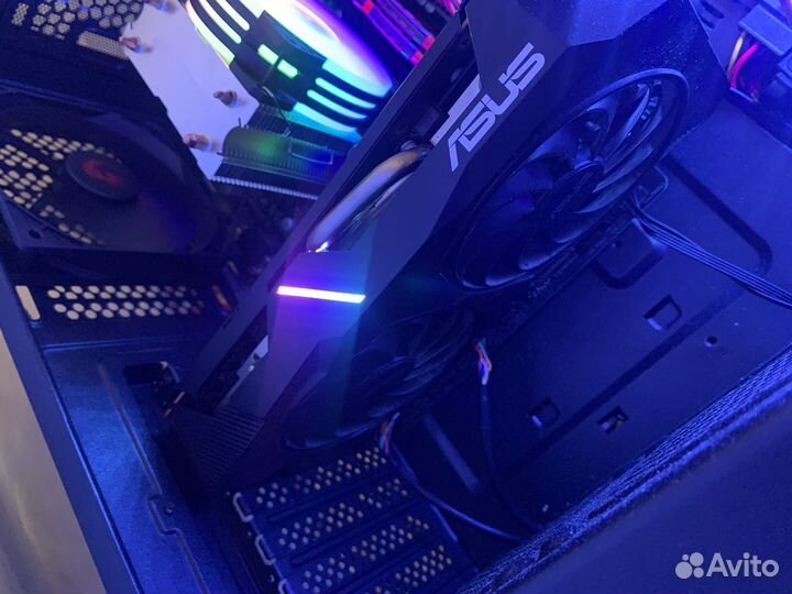 Видеокарта asus RX5500 XT 8gb