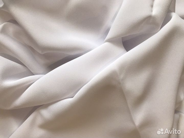 Отрезы крепа однотонного