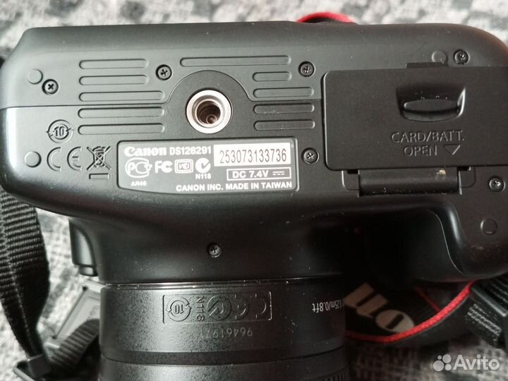 Зеркальный фотоаппарат canon eos 1100d