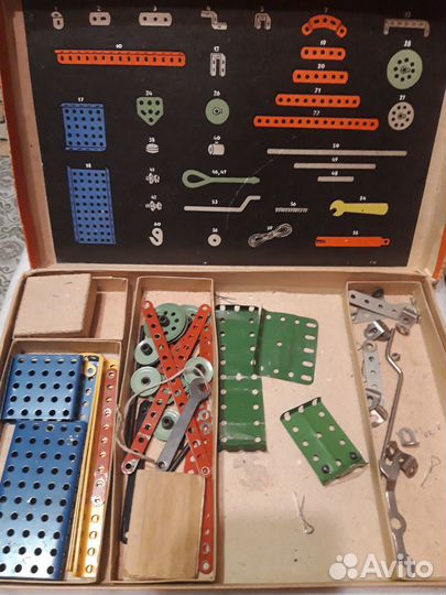 Конструктор металлический СССР