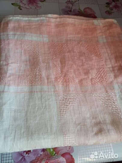 Скатерть льняная бу