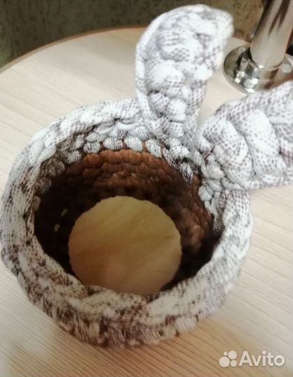 Корзина-зайка