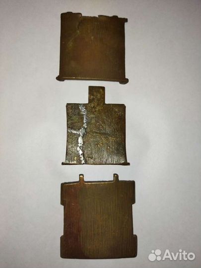 Меднолитые старинные иконки