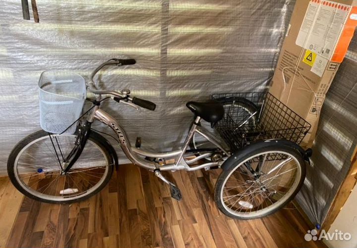 Трехколесный велосипед для взрослых