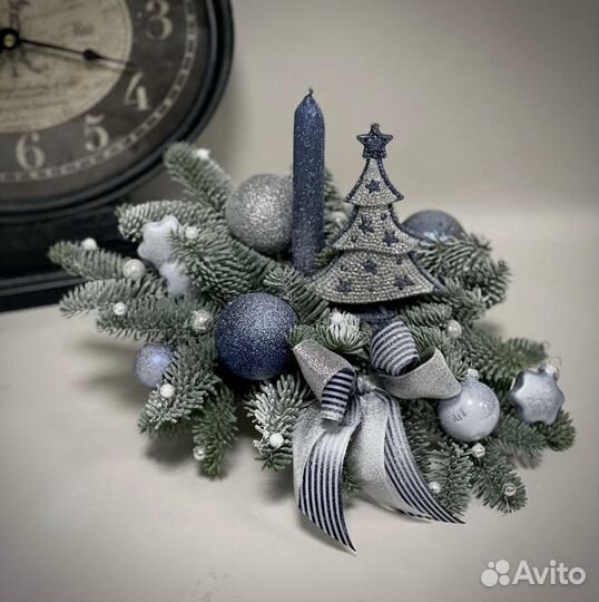 Рождественские композиции из датской ели