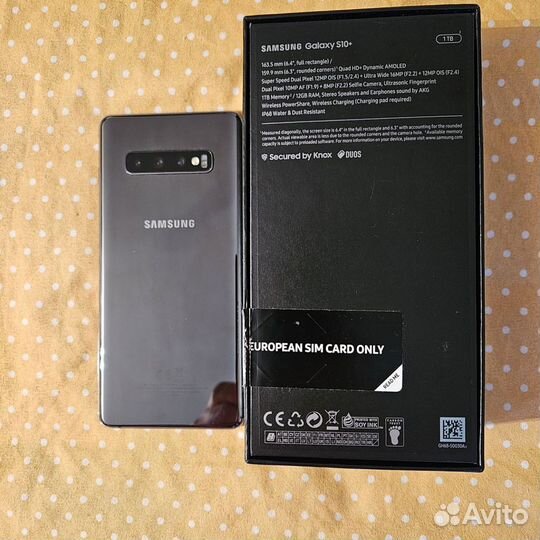 Samsung Galaxy S10+, 12/1 ТБ