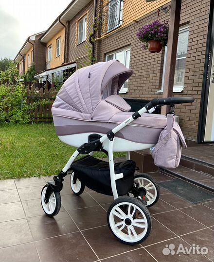 Детская коляска indigo (индиго) +F 3в1