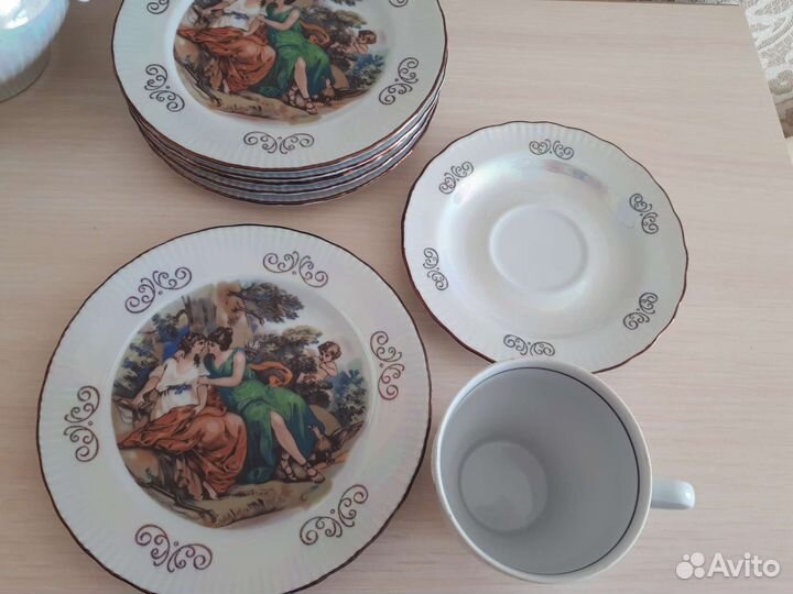 Сервиз мадонна гдр 21 предмет