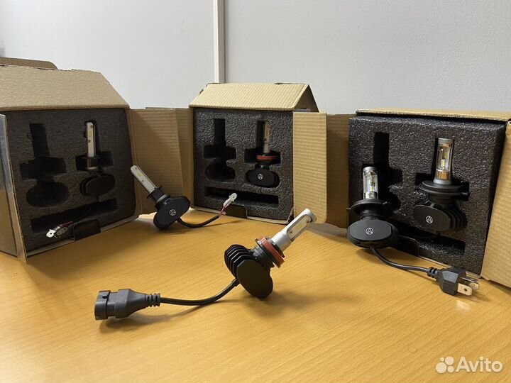 Светодиодные лампы с цоколем н1 н4 н7 н11 нв3 нв4